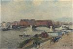 Gustave Loiseau  - Bilder Gemälde - Docks in Rouen