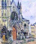 Gustave Loiseau  - Bilder Gemälde - Eglise st Maclou, Pontoise