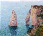 Gustave Loiseau  - Bilder Gemälde - Etretat