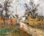 Gustave Loiseau  - Bilder Gemälde - Farm in Normandy