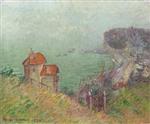Gustave Loiseau  - Bilder Gemälde - Fecamp - Gray Weather