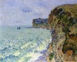 Gustave Loiseau  - Bilder Gemälde - Grainville Cliff near Fecamp