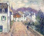 Gustave Loiseau  - Bilder Gemälde - Grey Weather, Pont-Aven