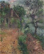 Gustave Loiseau  - Bilder Gemälde - House at Beynac