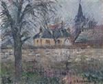 Gustave Loiseau  - Bilder Gemälde - House of Monsieur de Irvy near Vaudreuil