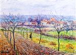 Gustave Loiseau  - Bilder Gemälde - Large Spring Landscape