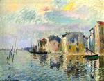 Gustave Loiseau  - Bilder Gemälde - Martigues, South of France