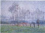 Gustave Loiseau  - Bilder Gemälde - Meadows Near Saint Cyr