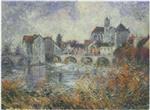 Bild:Moret sur Loing en Automne