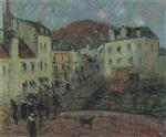 Gustave Loiseau  - Bilder Gemälde - Moulin a Pont Aven