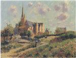 Gustave Loiseau  - Bilder Gemälde - Notre Dame de la Clarte