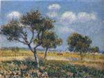 Gustave Loiseau  - Bilder Gemälde - October in Normandy