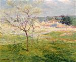 Gustave Loiseau  - Bilder Gemälde - Orchard in Spring