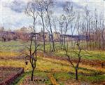 Gustave Loiseau  - Bilder Gemälde - Overcast Weather at Nesles-la-Vallee