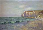 Gustave Loiseau  - Bilder Gemälde - Petit Dalles at Normandy