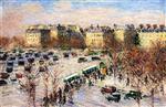 Gustave Loiseau  - Bilder Gemälde - Place de l'Étoile