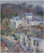 Gustave Loiseau  - Bilder Gemälde - Pont Aven - Rain