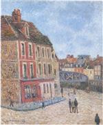 Gustave Loiseau  - Bilder Gemälde - Pont Tourant at Dieppe