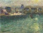 Gustave Loiseau  - Bilder Gemälde - Port at Dieppe