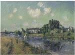 Gustave Loiseau  - Bilder Gemälde - Sails on the Oise