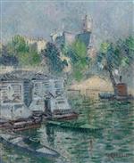 Gustave Loiseau  - Bilder Gemälde - Saint-Gervais,Paris
