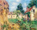 Gustave Loiseau  - Bilder Gemälde - Small Farm near Caen
