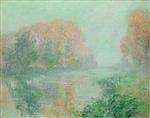 Gustave Loiseau  - Bilder Gemälde - The Banks of the Eure