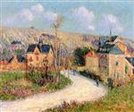 Gustave Loiseau  - Bilder Gemälde - The Road to Dieppe