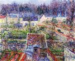 Gustave Loiseau  - Bilder Gemälde - The Village of Triel