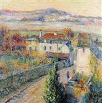 Gustave Loiseau  - Bilder Gemälde - Triel-sur-Seine