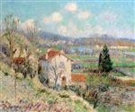 Gustave Loiseau  - Bilder Gemälde - Valley of the Oise, near Pontoise