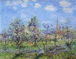 Gustave Loiseau  - Bilder Gemälde - Verger en Fleur