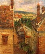 Gustave Loiseau  - Bilder Gemälde - View from My Attic
