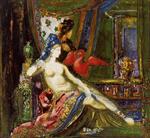Gustave Moreau - Bilder Gemälde - Dalila