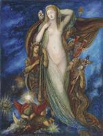 Gustave Moreau - Bilder Gemälde - Helen Glorified