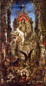 Gustave Moreau - Bilder Gemälde - Jupiter and Semele