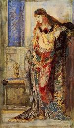 Gustave Moreau  - Bilder Gemälde - La Toilette