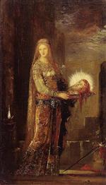 Gustave Moreau  - Bilder Gemälde - Salome Carrying the Head of John the Baptist on a Platter