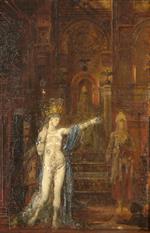 Gustave Moreau  - Bilder Gemälde - Salome Dancing Before Herod