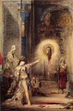 Gustave Moreau  - Bilder Gemälde - The Apparition