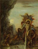 Gustave Moreau  - Bilder Gemälde - The Entombment