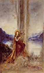 Gustave Moreau  - Bilder Gemälde - The Evening