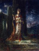 Gustave Moreau  - Bilder Gemälde - The Fiancee of the Night