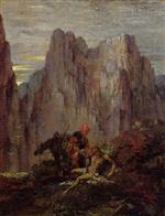 Gustave Moreau  - Bilder Gemälde - The Good Samaritan