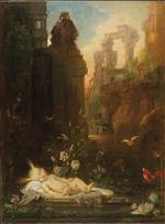 Gustave Moreau  - Bilder Gemälde - The Infant Moses