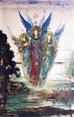 Gustave Moreau  - Bilder Gemälde - Voices of Evening