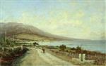 Alexei Petrowitsch Bogoljubow - Bilder Gemälde - A View of Yalta