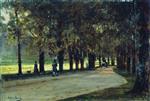 Alexei Petrowitsch Bogoljubow - Bilder Gemälde - Alley in the Park