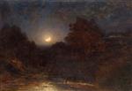 Alexei Petrowitsch Bogoljubow  - Bilder Gemälde - Moonlit Night