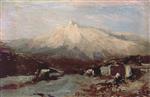 Alexei Petrowitsch Bogoljubow  - Bilder Gemälde - Mount Ai-Petri, Crimea